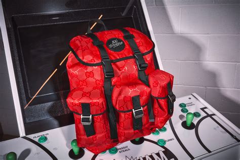 gucci 100 thives|100 Thieves x Gucci Backpack Release Date, Price, Info.